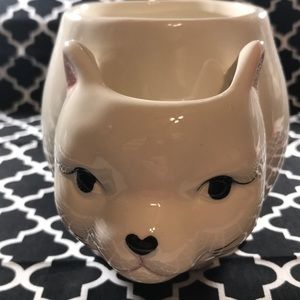 Unique Tea ☕️‎ bag Kitty Mug NWT